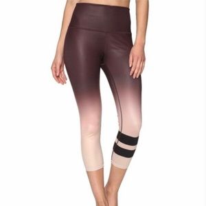 ALO high waist ombré airbrush capri